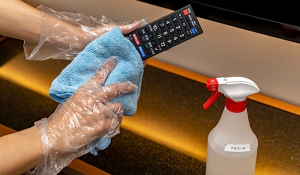 ご宿泊 - 客室清掃